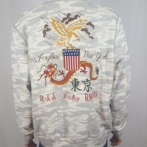 Lucky Brand Camouflage Hoodie